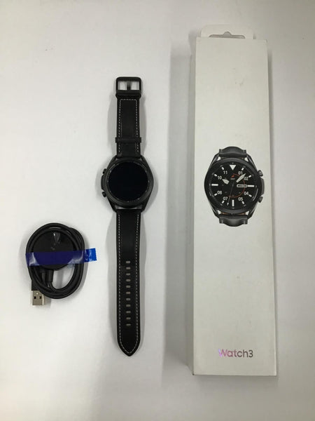 Galaxy Watch3 (45MM), Mystic Black (Bluetooth) Wearables - SM-R840NZKAXAR