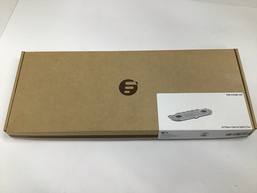 FS Fiber Optical Splice Tray 24 Fusion for FHD RM Fiber Enclosure FHD-FOSMF-24F