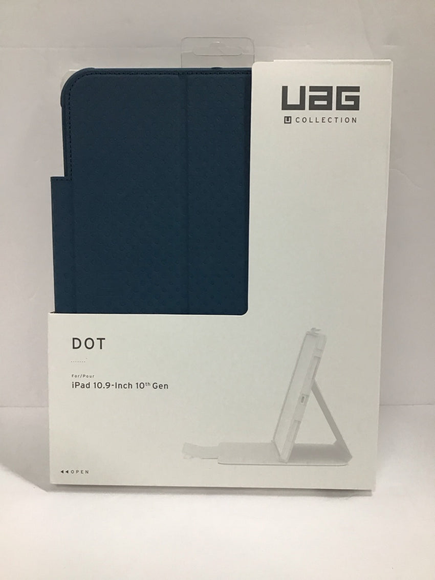 UAG Apple iPad 10.9 10th Gen DOT Ocean Folio Protective Case Pencil Storage