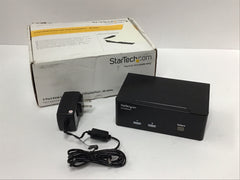 Startech 2-Port KVM Switch with Dual DisplayPort 4K  SV231DPDDUA2