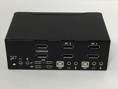 Startech 2-Port KVM Switch with Dual DisplayPort 4K  SV231DPDDUA2