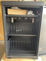 Rise K12 30 Unit Charging Cart Rolling Mobile Locking Tablet Notebook RKB30G1