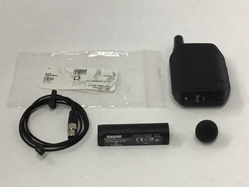 Shure Wireless Transmitter   WL93 93 Miniature Lavalier Microphone GLXD1
