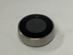 Google Nest 2nd Gen Smart Thermostat Silver Unit and Base Only T200577