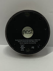 Google Nest 2nd Gen Smart Thermostat Silver Unit and Base Only T200577