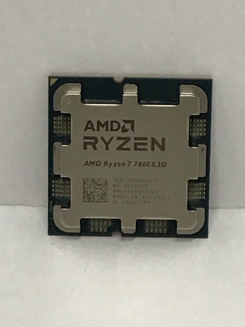 AMD Ryzen 7 7800X3D AM5 3D V-Cache Processor CPU 4.2GHz 8 Core 100-000000910
