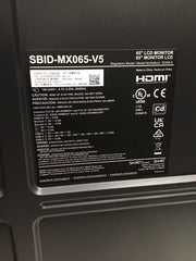 Smart 65" Interactive Display /w IQ 4K UHD Touchscreen MX265-V5