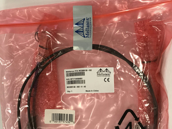 Mellanox 2M Passive Copper Cable 1x-SFP+ 10GBE Genuine OEM MC3309130-002