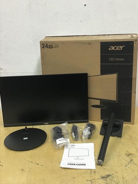 Acer 23.8" LED Professional Widescreen Monitor 1920 x 1080 HDMI VGA UM.QB2AA.002