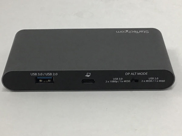 StarTech USB-C Mini Docking Station 4K Dual Monitor HDMI 100W GbE DK30C2HAGPD