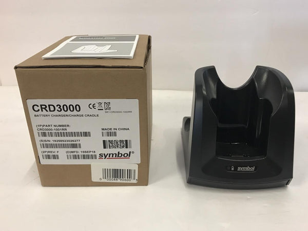 Zebra Symbol Single Slot Cradle Cables Sold Separately CRD3000-1001RR