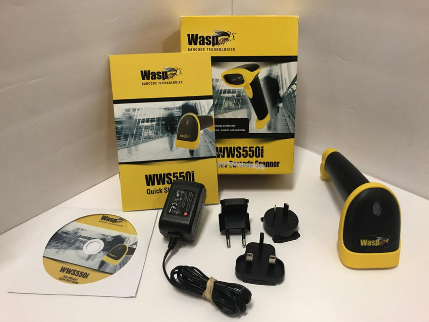 Wasp WWS550i CCD Freedom Bluetooth Wireless Barcode Scanner  633808920623