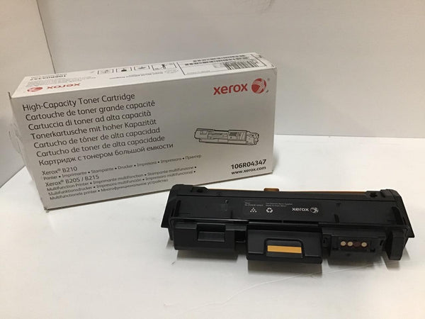 Xerox BLACK High Capacity Toner Cartridge GENUINE OEM 106R04347 READ
