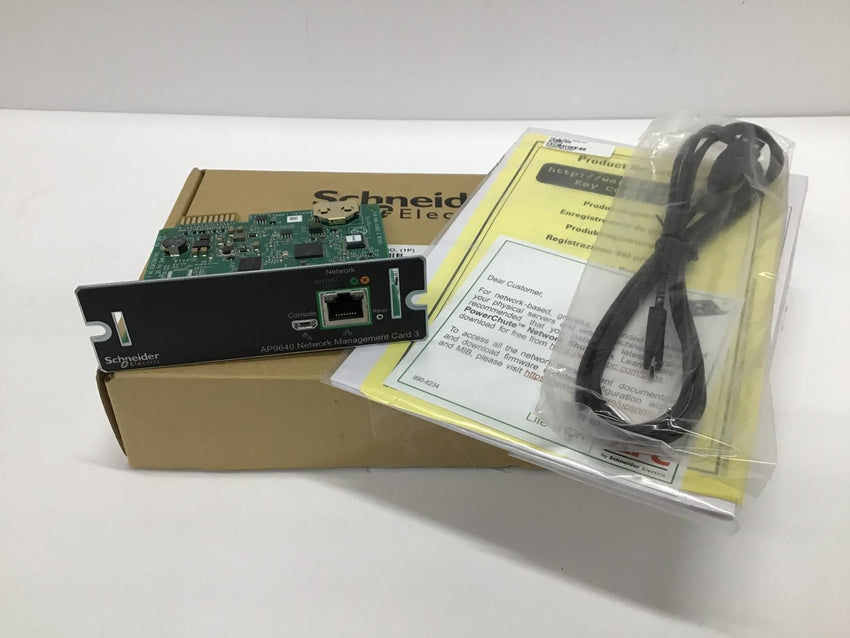 APC Network Management Card for UPS LAN Adapter AP9640