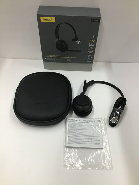 Jabra Evolve2 65 Stereo Wireless On-Ear Headset USB-C 26599-899-999