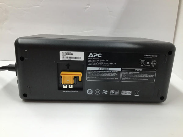 APC 6-Outlet Surge Protector and Battery Backup 425VA 120V 255W BE425M