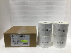 Zebra PolyPro Direct 3000T Thermal Labels 4" x 2" 1110 per roll (4 rolls) 18932
