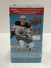 Upper Deck 2022-23 NHL Hockey Series One Blaster Box 42 Trading Cards SA111622