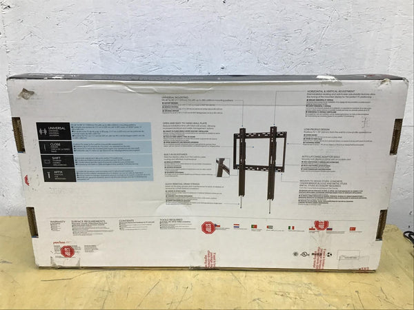 Peerless SmartMount Universal Portrait Flat Wall Mount 46"-90" Displays SFP680