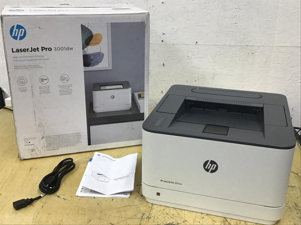 HP LaserJet Pro 3001dw Wireless Black and White Printer 3G650F#BGJ #2