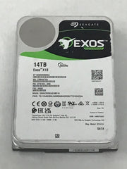 Seagate 14TB EXOS X18 Hard Drive SATA 6Gb/s 3.5" Enterprise ST14000NM000J