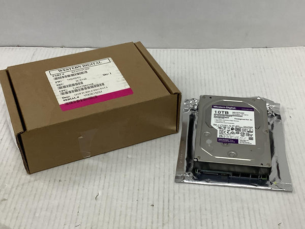 WD 10TB Purple Pro 7200 rpm SATA III 3.5" Internal Drive WD101PURP