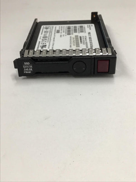 HPE 240GB SATA SSD Solid State Hard Drive 2.5 SFF 6GBPS in Tray P18420-B21