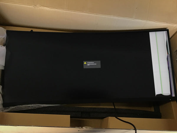 HP Z38c LED Monitor Curved 37.5" CRACKED SCREEN Z4W65A8#ABA