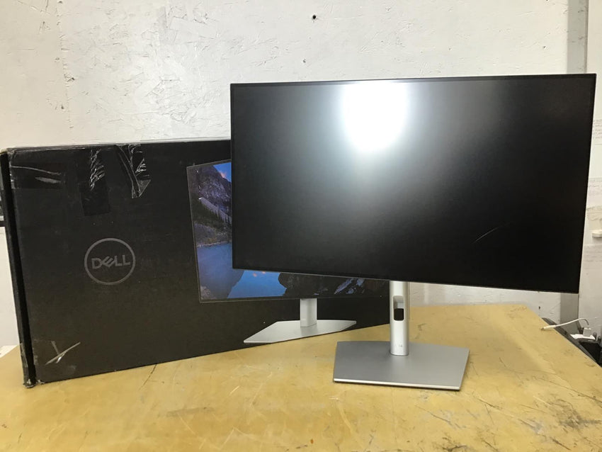 Dell UltraSharp 27" LCD Monitor /w USB Hub Cracked Screen U2722DE