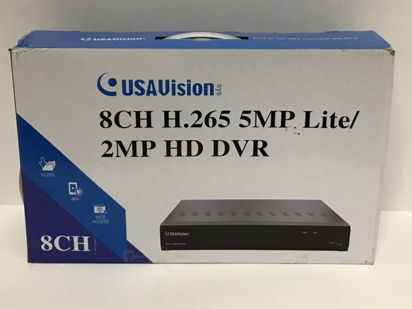 GEOVision 8 Channel Network Video Recorder NVR 5MP Lite 2MP HD DVR 1TB UA-XVL810