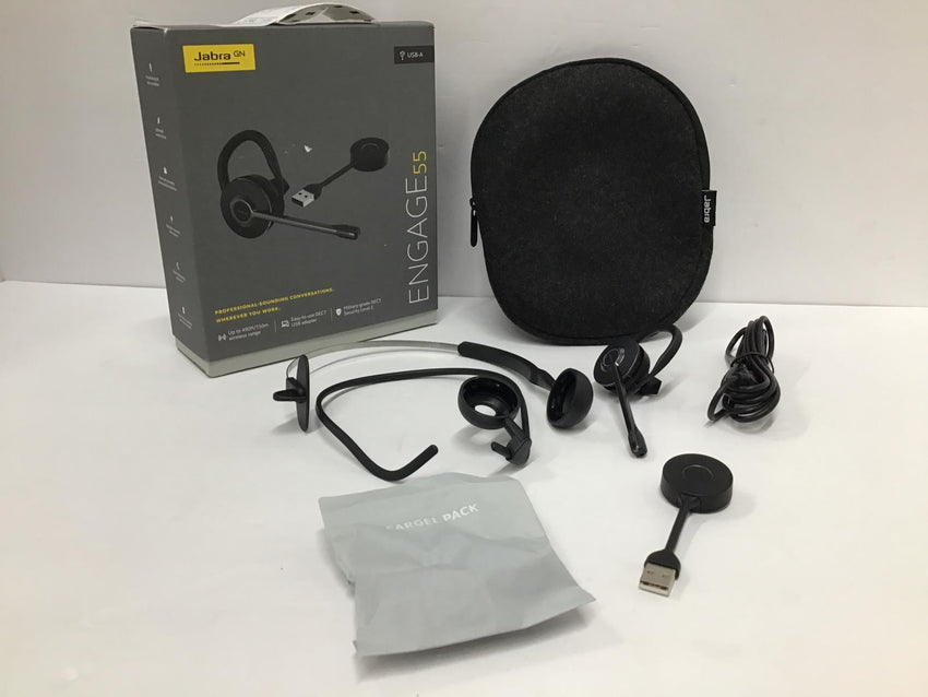 Jabra Engage 55 UC DECT Wireless Headset Convertible 9555-410-125