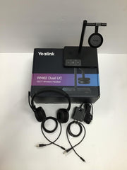 YeaLink WH62 Dual Teams DECT Wireless Headset (Black) 1308006