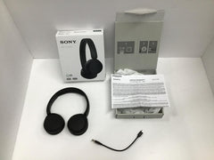 Sony Over Ear Wireless On Ear Headphones /w Microphone Black WH-CH520/B