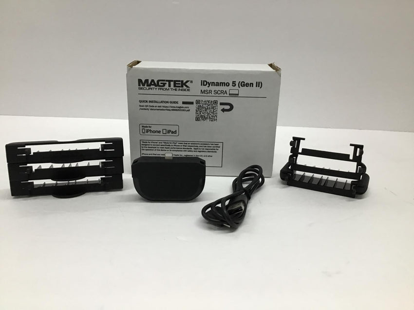 MagTek IDYNAMO 5 GEN II Apple LIGHTNING CONNECTOR Card Reader 21087013