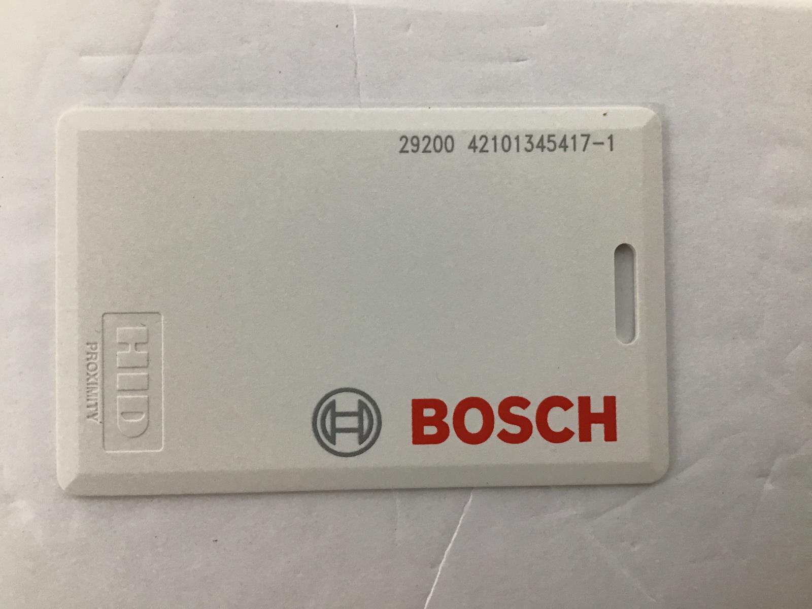 Bosch Clamshell Card HIDprox 26 bit Box of 10 D8236-10