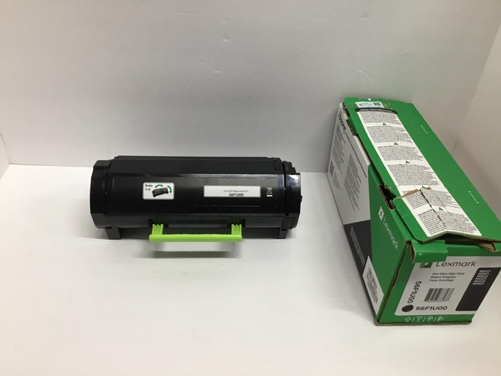 Lexmark 56F1U00 Black Ultra-High Yield Return Program Toner Cartridge 56F1U00