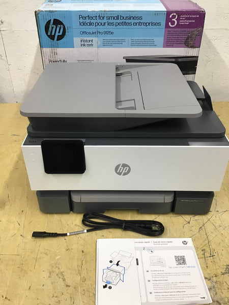 HP OfficeJet Pro 9125e Wireless All-In-One Inkjet Printer  403X0A#B1H