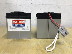 American Battery SmartUPS 2200 RBC11 2 Battery Replacement NEW