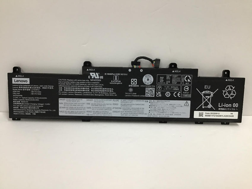 Lenovo Genuine OEM Battery 5B11F21948 L21D3PG1