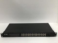 DTiQ 24-Port Web-Managed POE Switch 10/100MBPS  2 GBE Combo S6126-24P-370