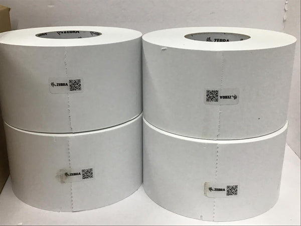 Zebra Z-Select 4T Labels 4"x6" 860 labels/roll 4 rolls/box GENUINE OEM 72352