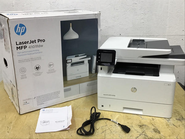 HP LaserJet Pro 4101fdw Wireless Laser Multifunction Printer 2Z619F#BGJ READ