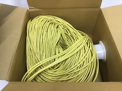 Belkin Cat6 Cable 1000' Yellow Stranded 24AWG Bulk 4PR A7J704-1000-YLW READ