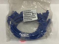 Raritan SecureLock C14 to C15 6' Blue Power Cord PACK OF 6 SLC14C15-6FTK2-6PK