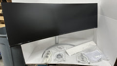 Samsung 49" Curved UltraWide DQHD Nano IPS Monitor CRACKED SCREEN 49WQ95C-W