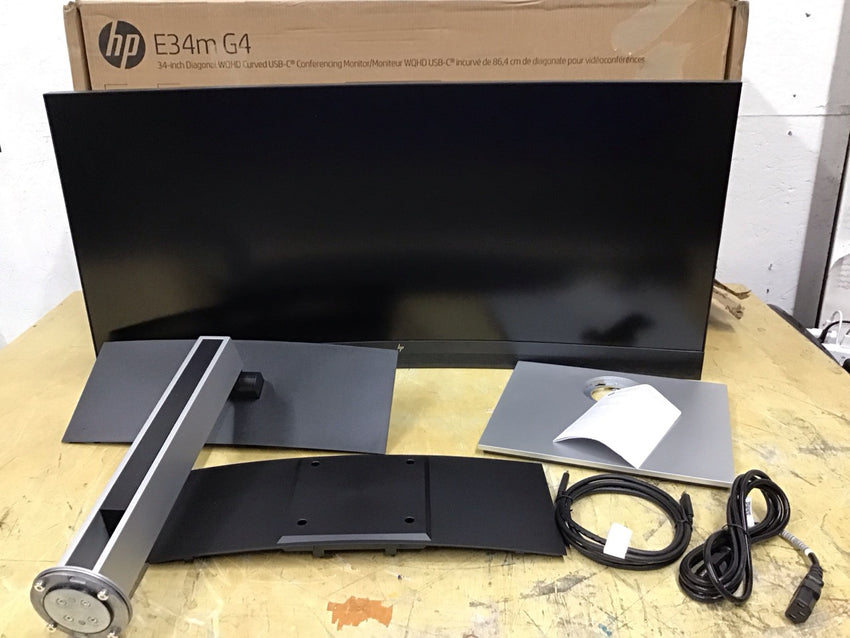 HP E34m G4 34" WQHD USB-C Video Conferencing Curved Monitor READ 40Z26AA #4