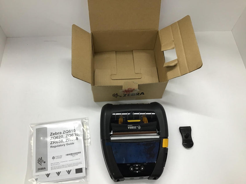 Zebra ZQ630 4" Mobile Label Receipt Printer Bluetooth Rugged DT ZQ63-AUFB000-00