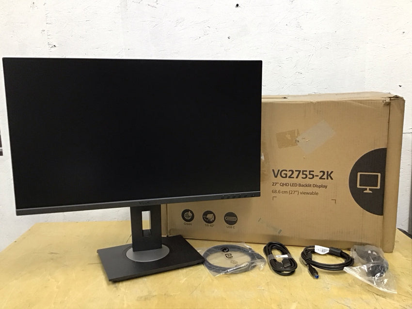 ViewSonic 27" 16:9 IPS Monitor Advanced Ergonomics WQHD 2560 x 1440 VG2755-2K