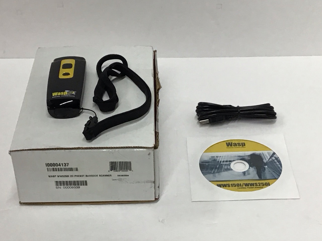 Wasp WWS250I 2D Pocket Barcode Scanner w/ USB 633809000201