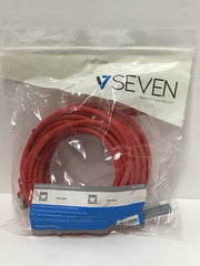 Lot of 35 V7 Red Cat6 Shielded STP Cable RJ45 Male to Male 10m 32.8'